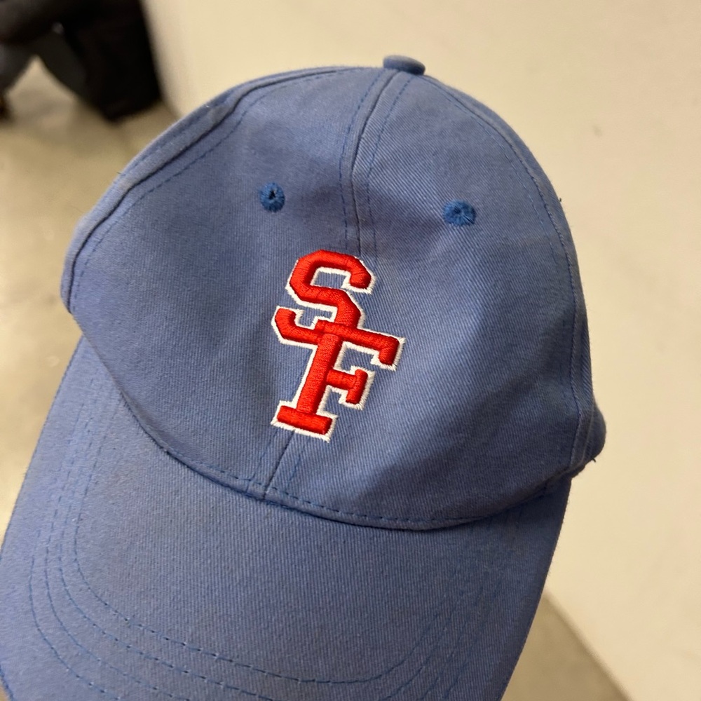Blue Cap with Red SF Logo